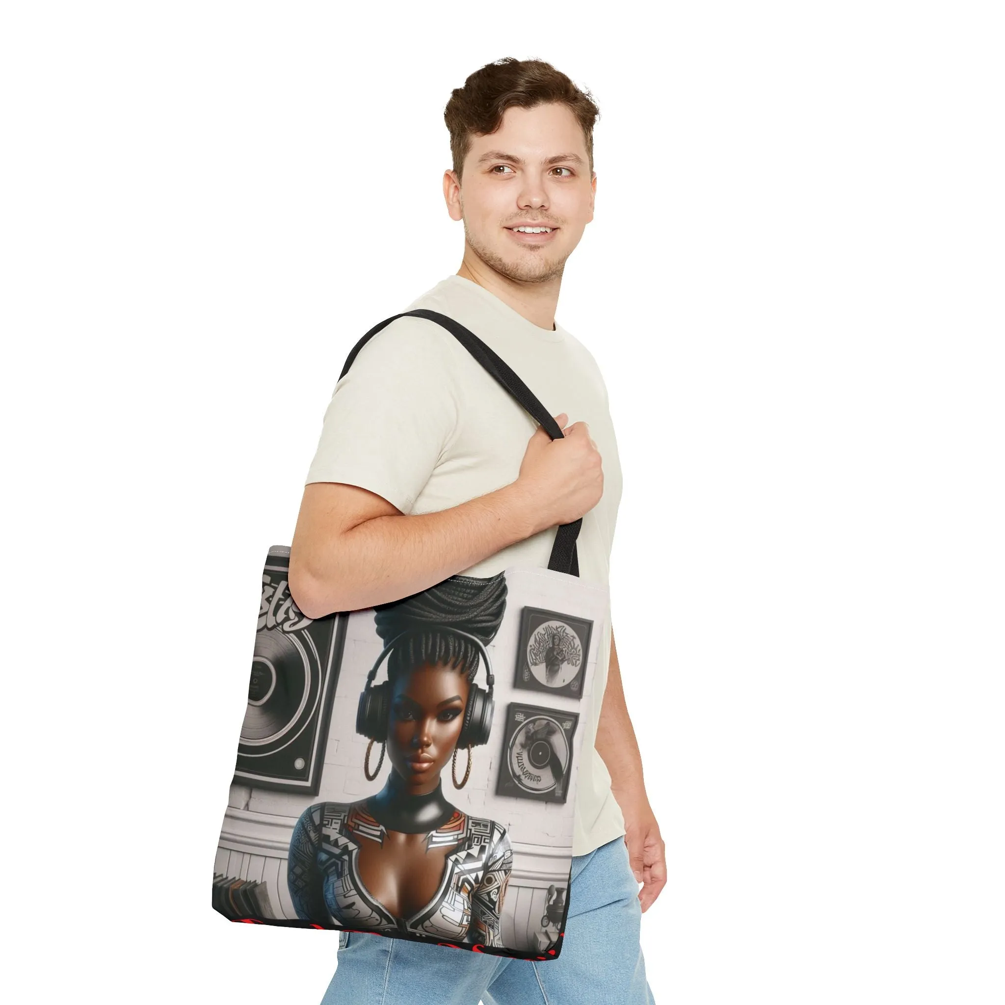 Feel The Music Tote Bag (AOP) #FM6