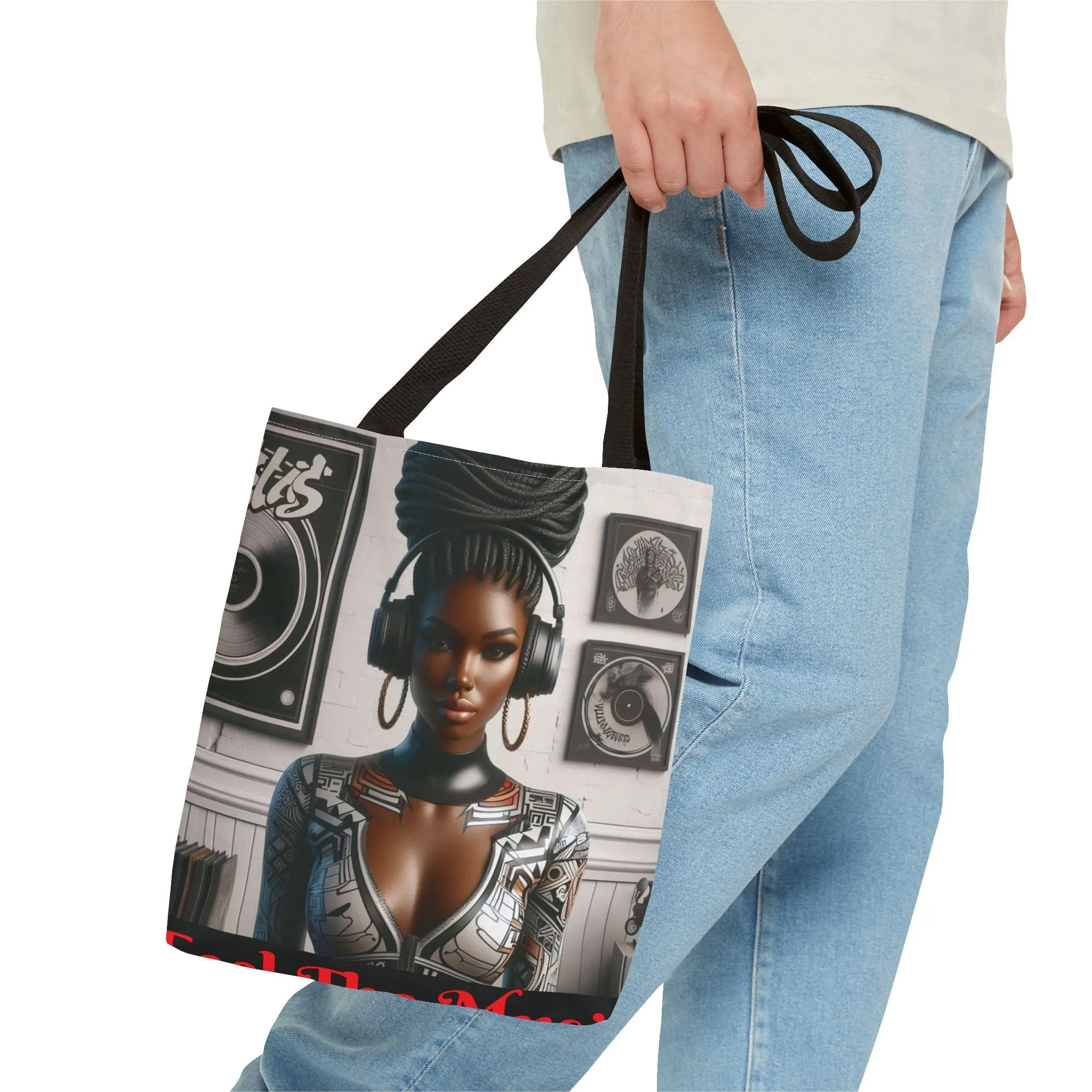 Feel The Music Tote Bag (AOP) #FM6