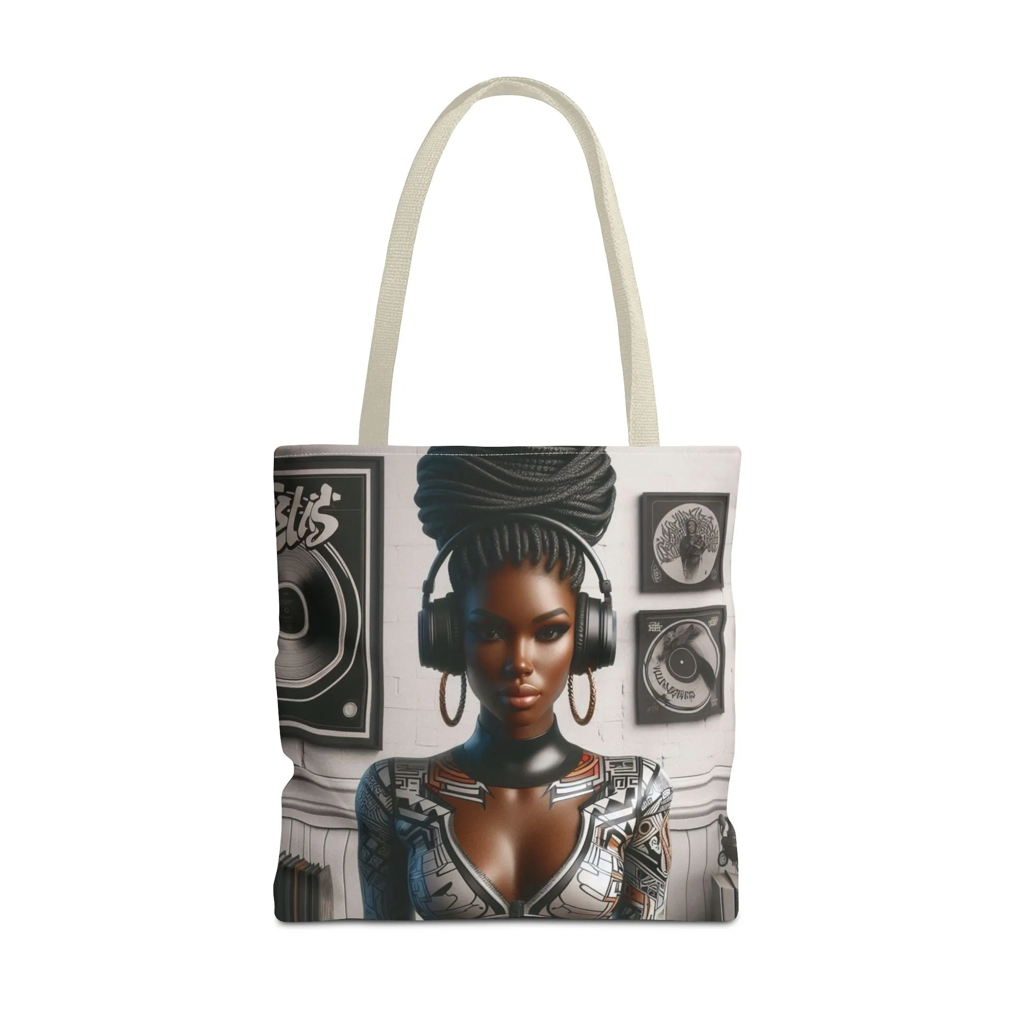 Feel The Music Tote Bag (AOP) #FM6
