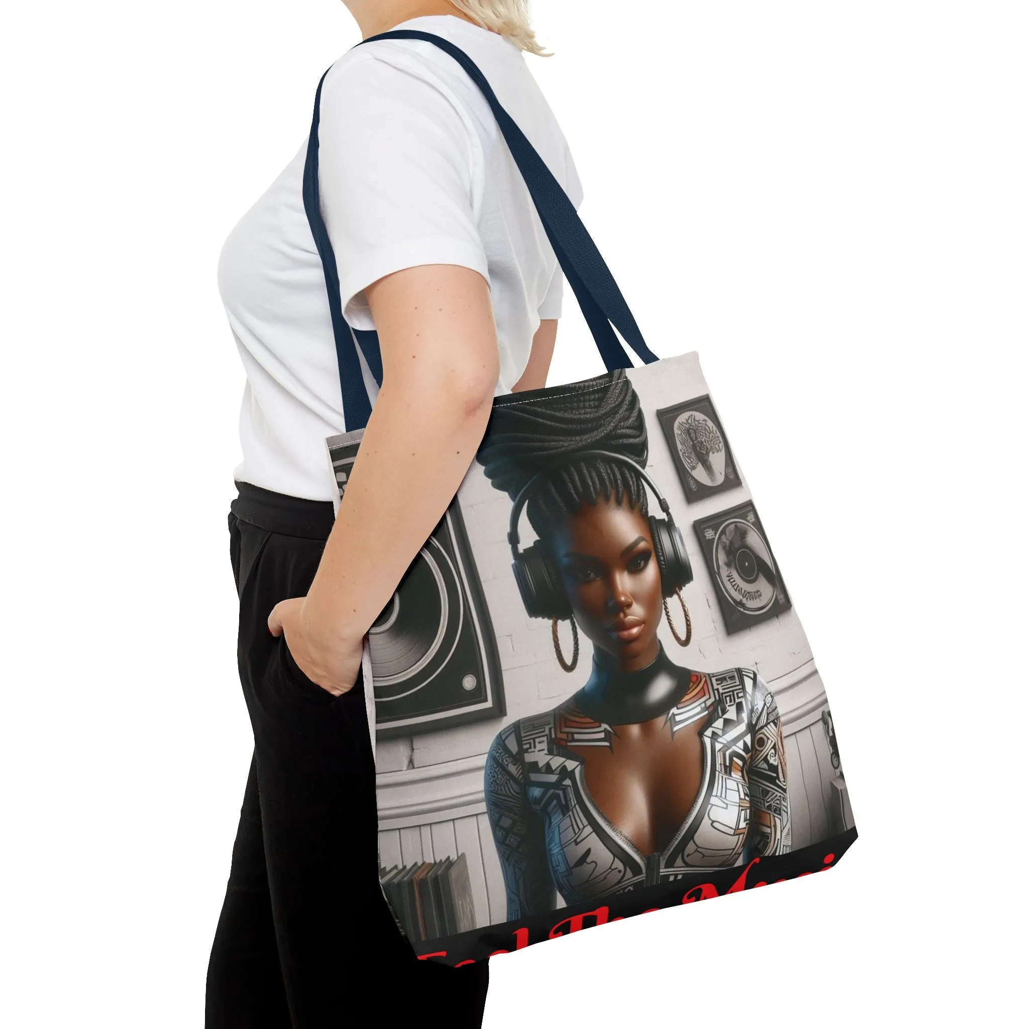 Feel The Music Tote Bag (AOP) #FM6