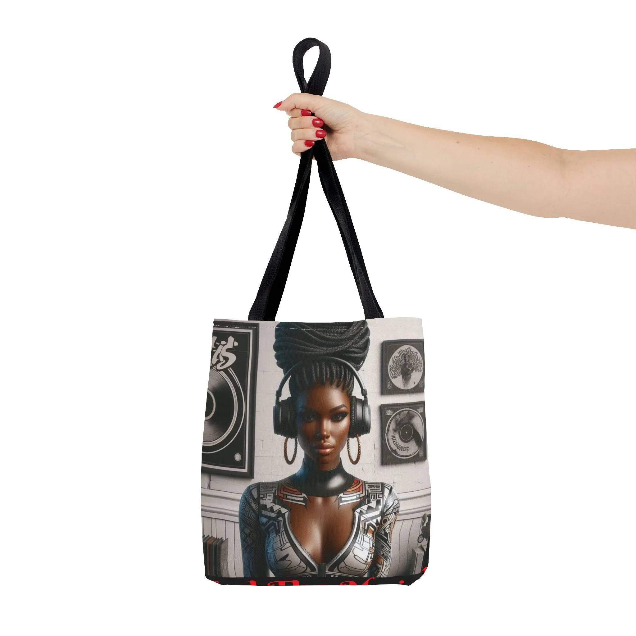 Feel The Music Tote Bag (AOP) #FM6
