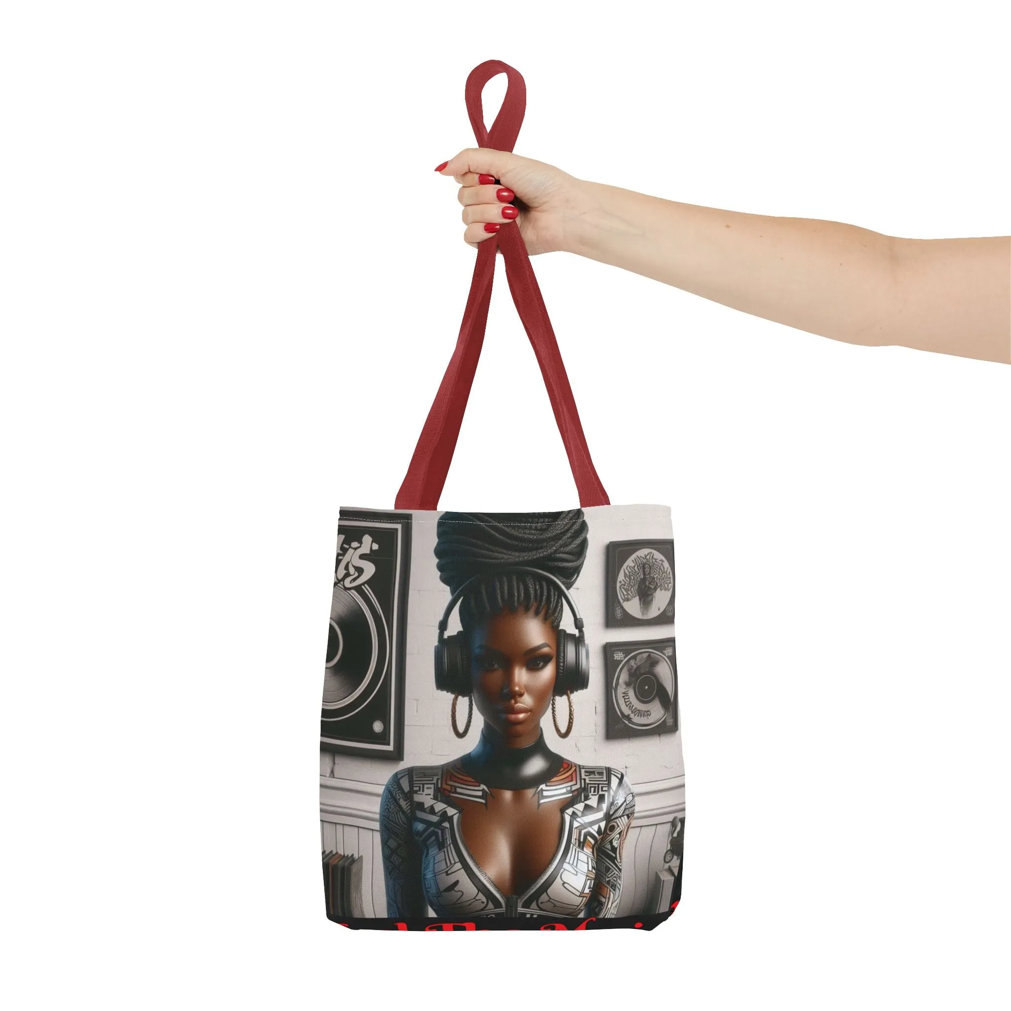 Feel The Music Tote Bag (AOP) #FM6