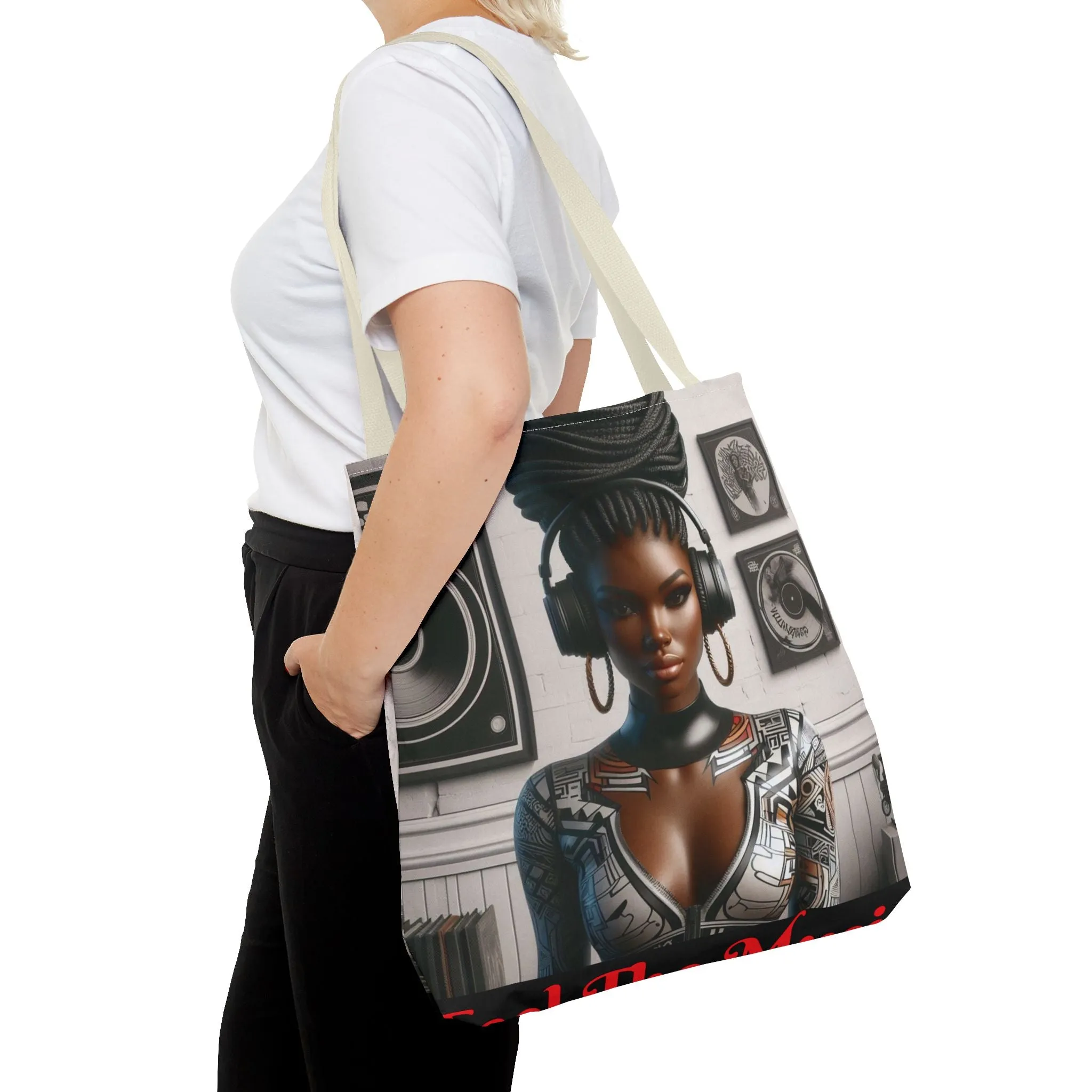 Feel The Music Tote Bag (AOP) #FM6