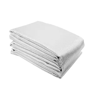 Fiberglass Woven Mat Cloth | CSM GRP | Molding Roofing Boat Marine Repair with E-Glass Fiber | Resin & Epoxy Compatible | 50 Inch x 4 Yard, 8 oz Woven
