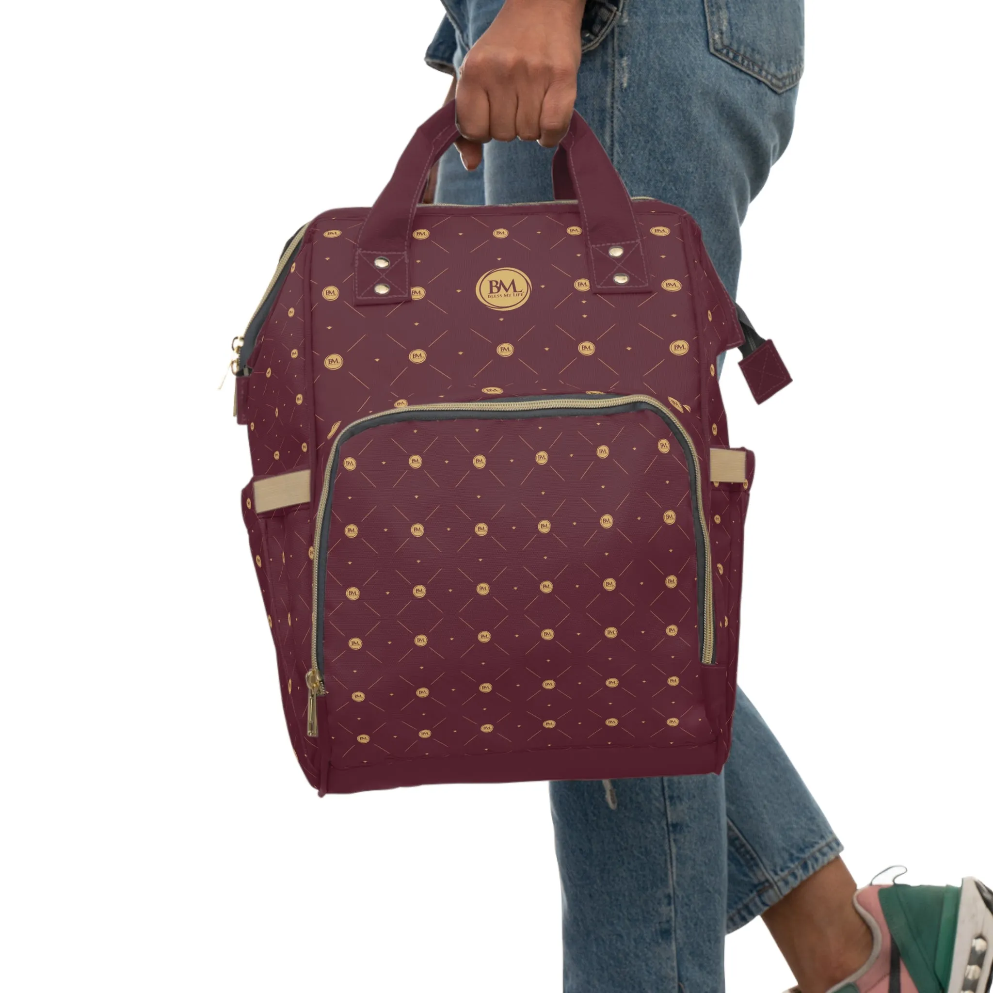 Final clearance BML Backpack Blessed Great discounts Diaper Beginnings