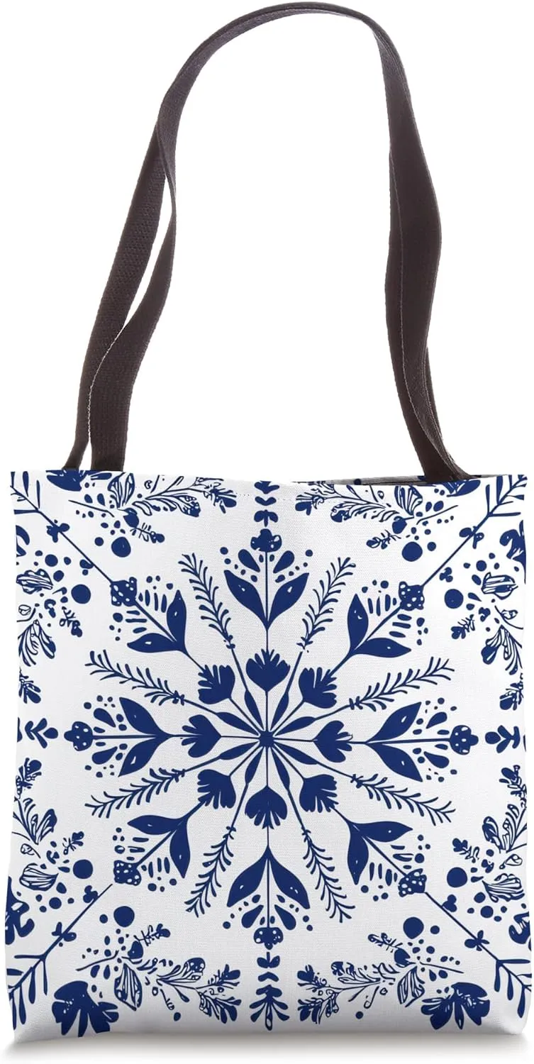 Finnish Pattern Mandala Tote Bag