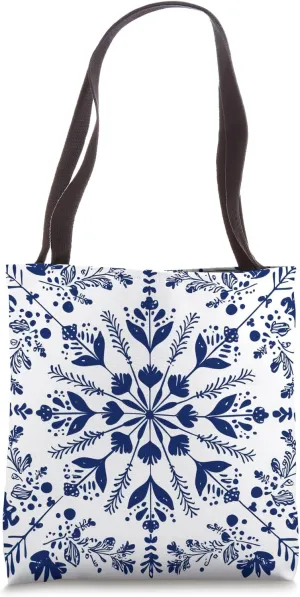 Finnish Pattern Mandala Tote Bag
