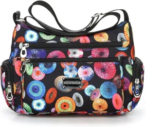 Flower cloth shoulder bag for women Crossbody Bags dumpling bag outdoor leisure large capacity women's bag