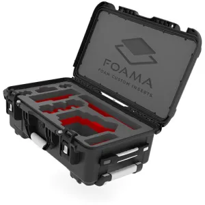 Foama Carry-On Case for Canon C300 Mark III (Red Insert)