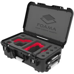 Foama Carry-On Case for RED KOMODO (Black Insert)