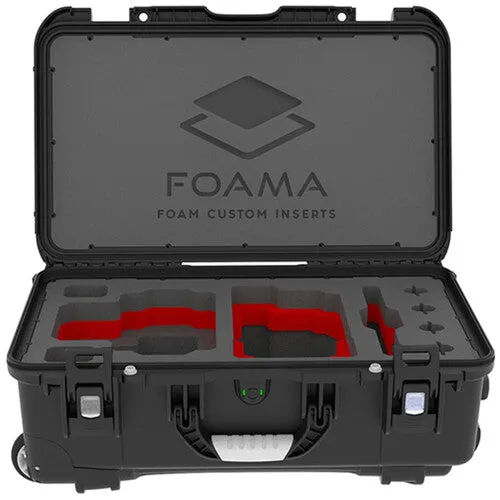 Foama Carry-On Case for RED KOMODO (Black Insert)