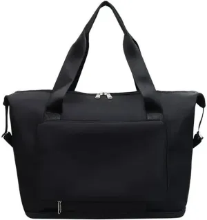 Foldable Women's Portable Large Capacity Organiser Travel Gym Bag (Color : 01, Size : 40x35x23cm)