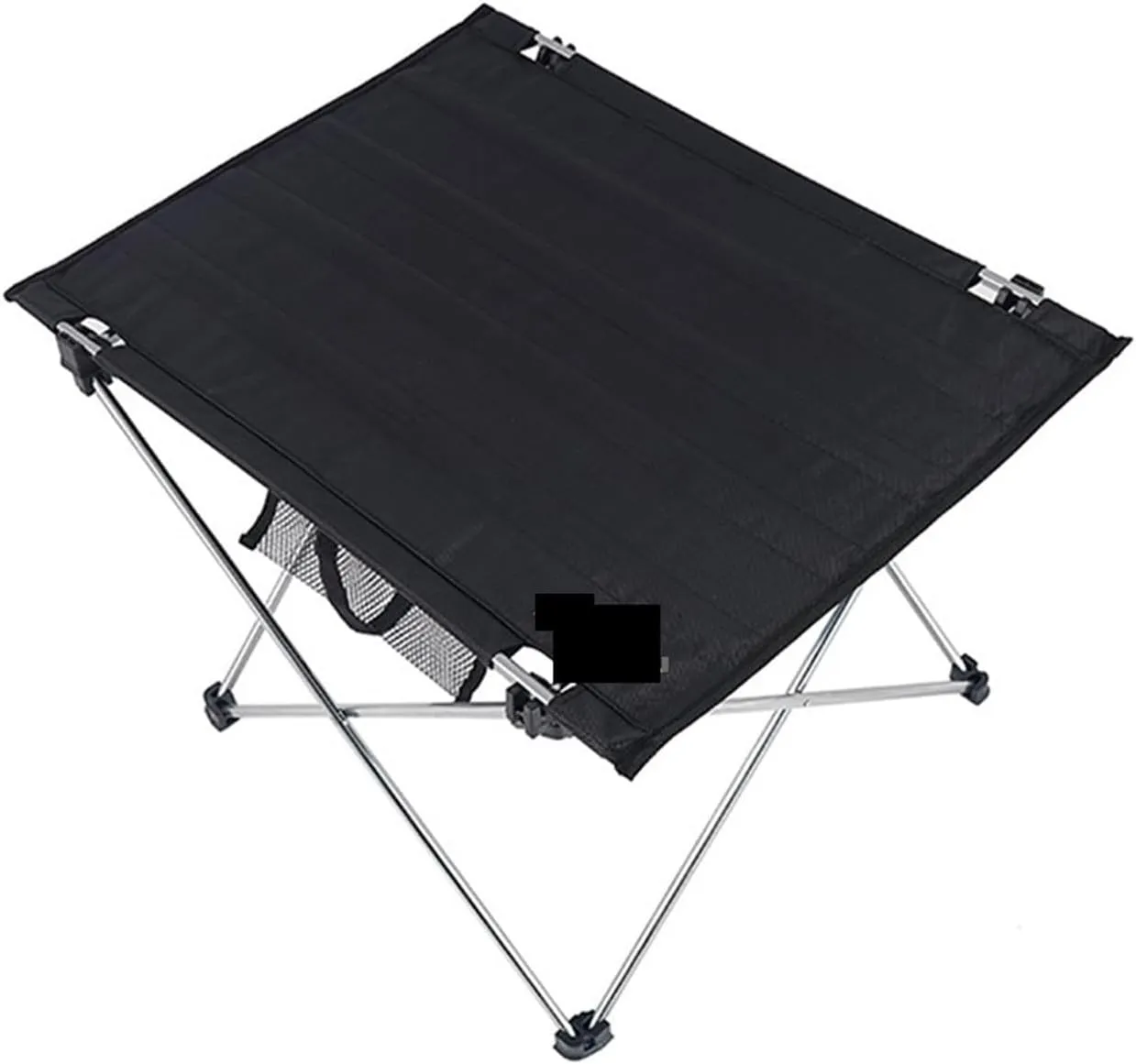 Folding Dining Table Anti-Slip Feet Sundries Bag Camping Fishing Hiking Picnic 57cm Outdoor Party Supplies Folding Table Aluminum Frame Oxford Desk, Parent