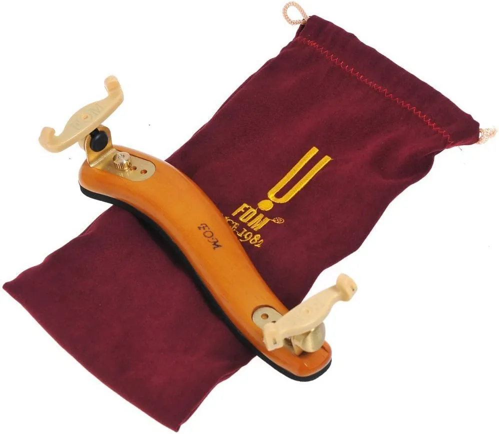 FOM MEA-1503/0315 Wood 16 inch Viola Shoulder Rest Professional Viola Shoulder Rest