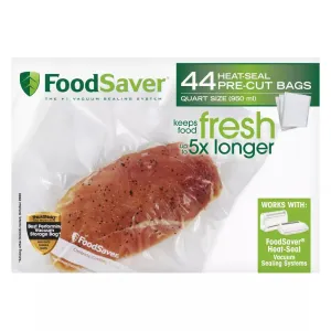 FoodSaver 44 Storage Act now Bags, Quart-Size Vacuum ct. Top-tier options