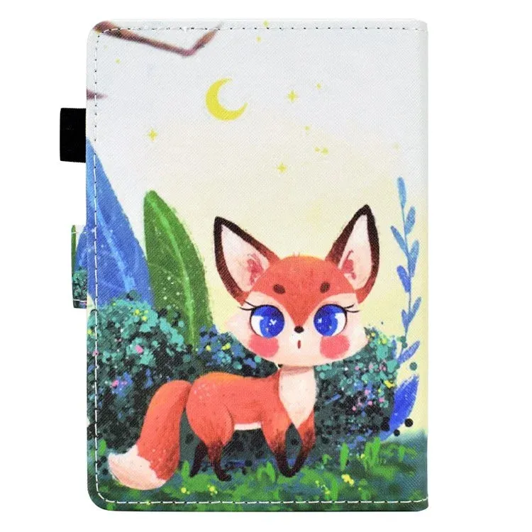 For Amazon Kindle Paperwhite (2024) Case Leather Card Holder Stand E