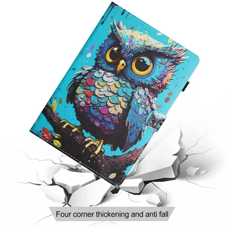 For Amazon Kindle Paperwhite (2024) Case Leather Card Holder Stand E
