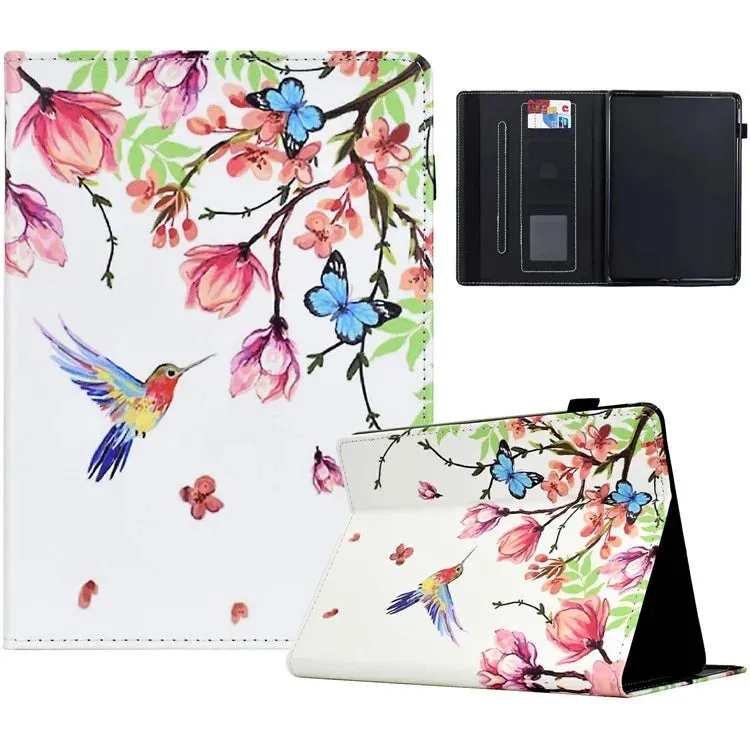 For Amazon Kindle Paperwhite (2024) Case Leather Card Holder Stand E