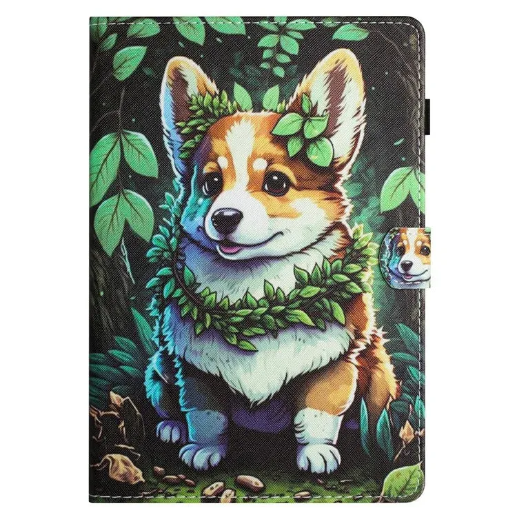 For Amazon Kindle Paperwhite (2024) Case Leather Card Holder Stand E
