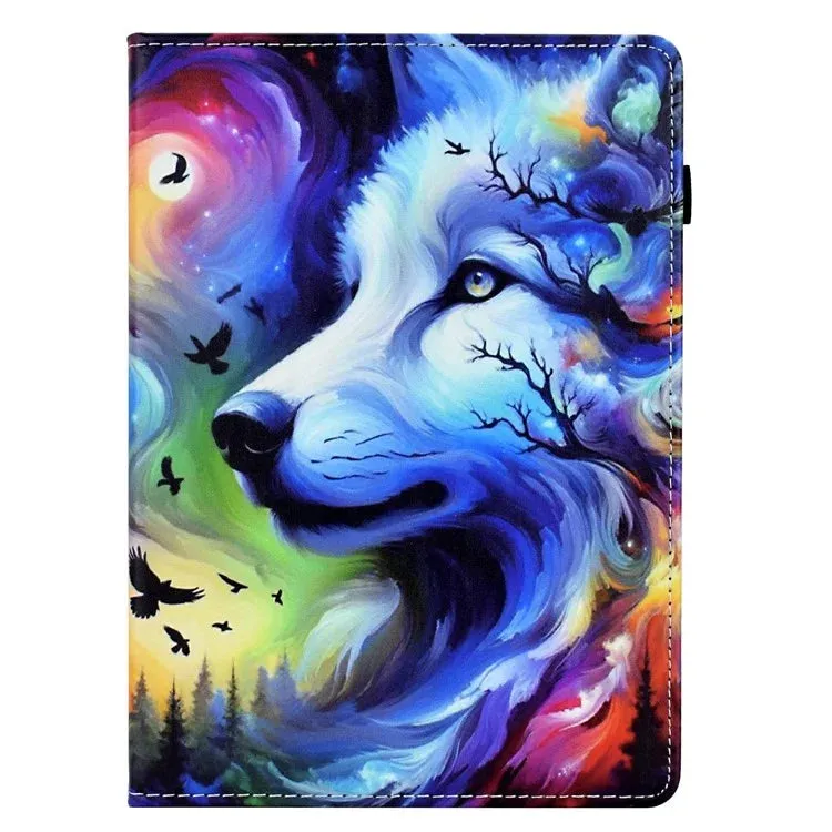 For Amazon Kindle Paperwhite (2024) Case Leather Card Holder Stand E