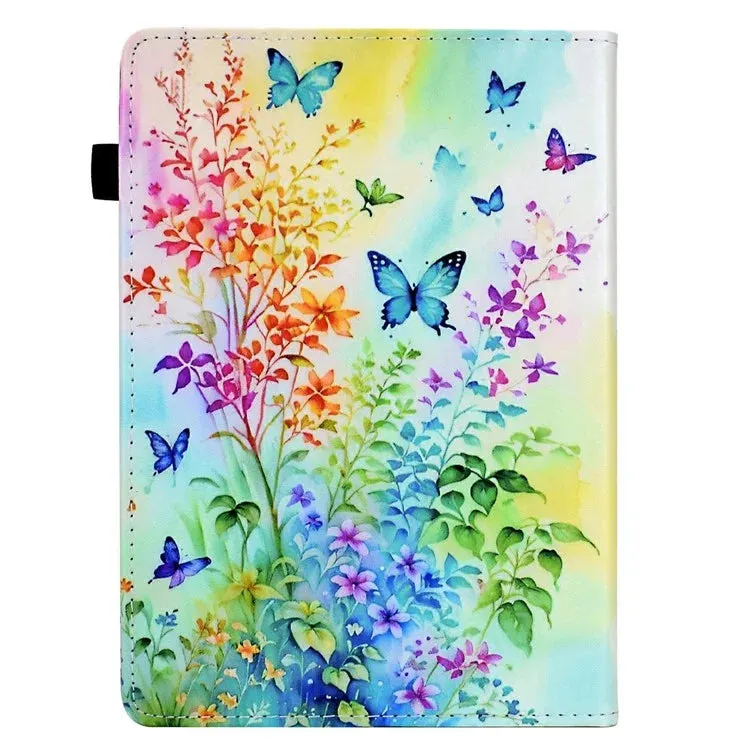For Amazon Kindle Paperwhite (2024) Case Leather Card Holder Stand E