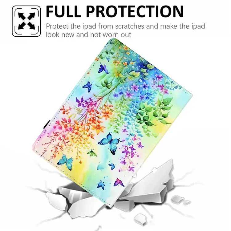 For Amazon Kindle Paperwhite (2024) Case Leather Card Holder Stand E
