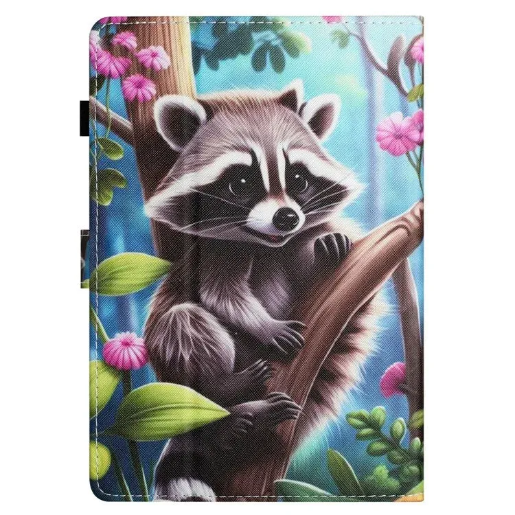 For Amazon Kindle Paperwhite (2024) Case Leather Card Holder Stand E