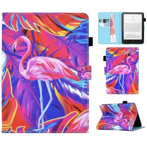 For Amazon Kindle Paperwhite (2024) Case Leather Card Holder Stand E