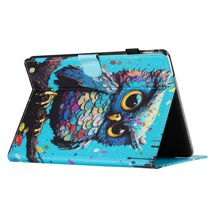 For Amazon Kindle Paperwhite (2024) Case Leather Card Holder Stand E