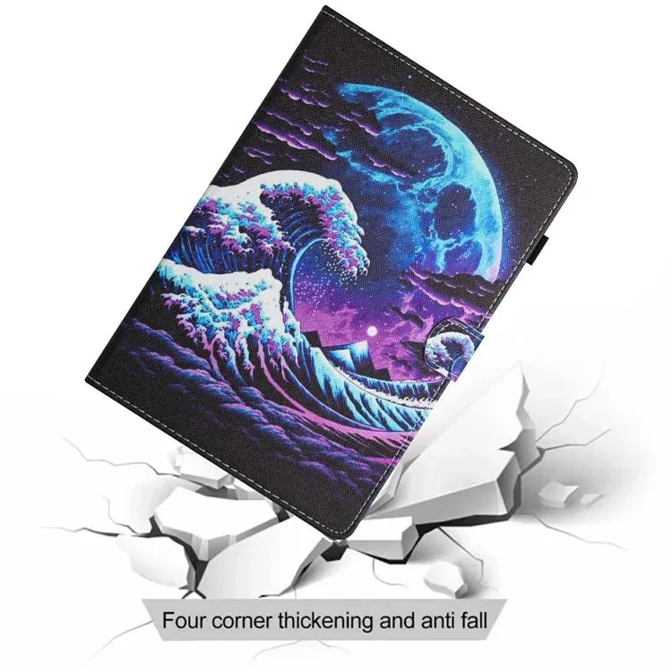 For Amazon Kindle Paperwhite (2024) Case Leather Card Holder Stand E