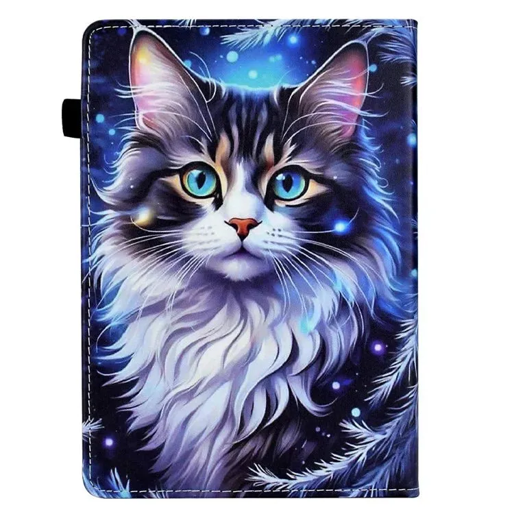 For Amazon Kindle Paperwhite (2024) Case Leather Card Holder Stand E