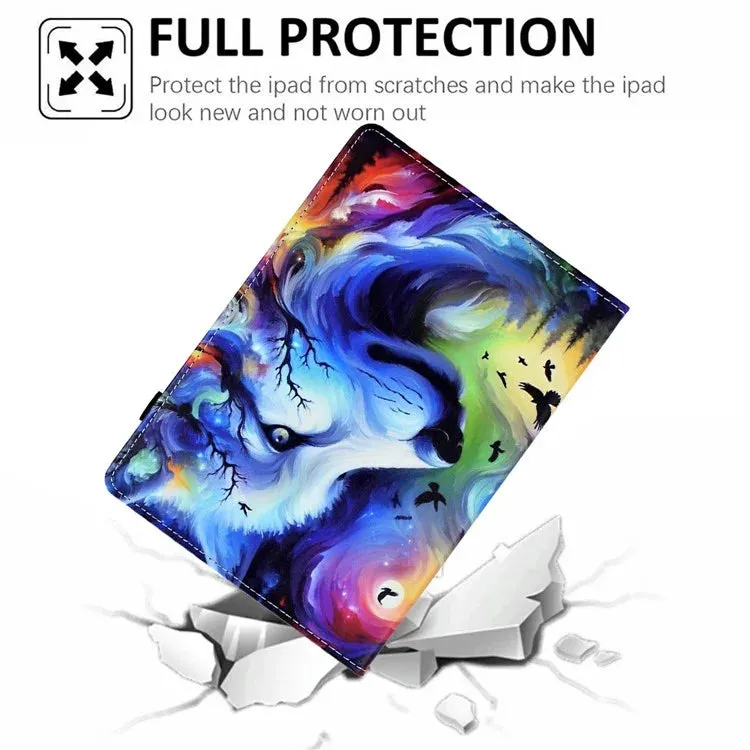 For Amazon Kindle Paperwhite (2024) Case Leather Card Holder Stand E