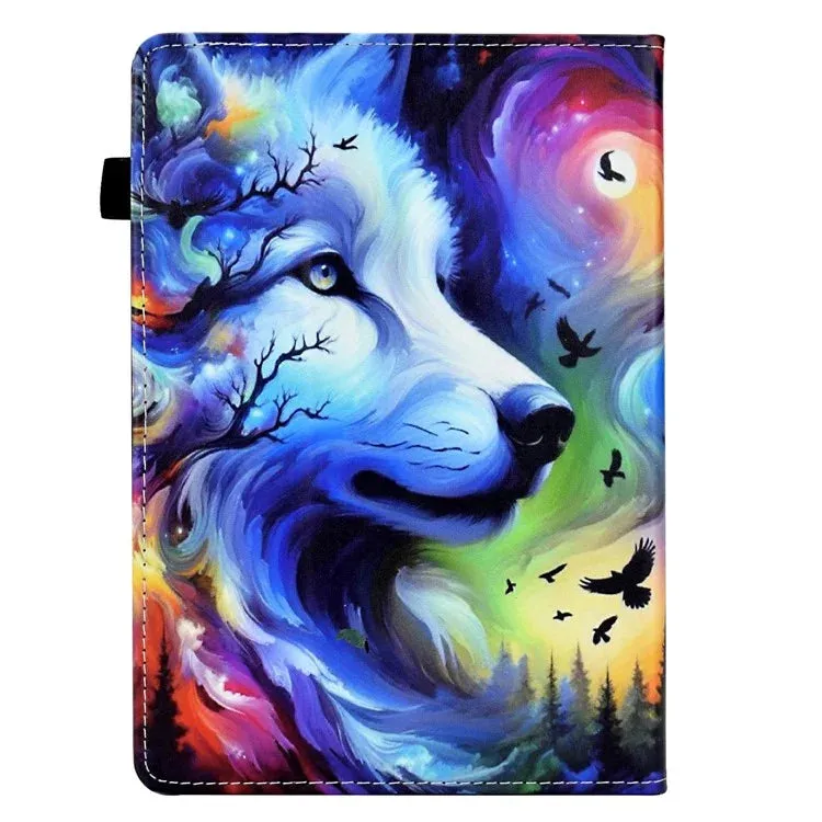 For Amazon Kindle Paperwhite (2024) Case Leather Card Holder Stand E