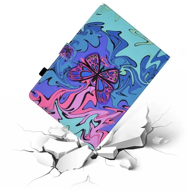 For Amazon Kindle Paperwhite (2024) Case Leather Card Holder Stand E