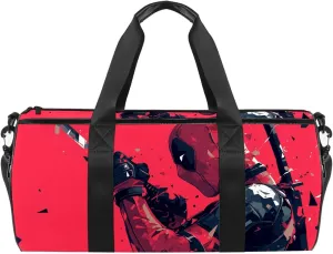 For Deadpool Yoga Bag, Duffle Bag, Carry on Bag, Sports Bag - 17.7 Inches Size with Interior Zipper Pocket for Large Capacity - Perfect for Gym, Travel, Workouts and Sports Activities on Amazon