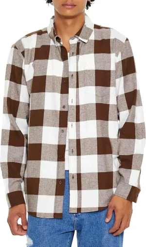 Forever 21 Men's Plaid Flannel Shirt