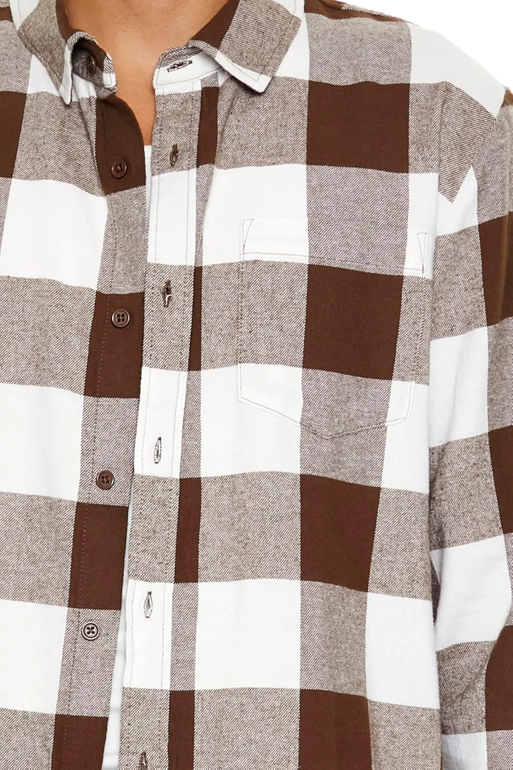 Forever 21 Men's Plaid Flannel Shirt