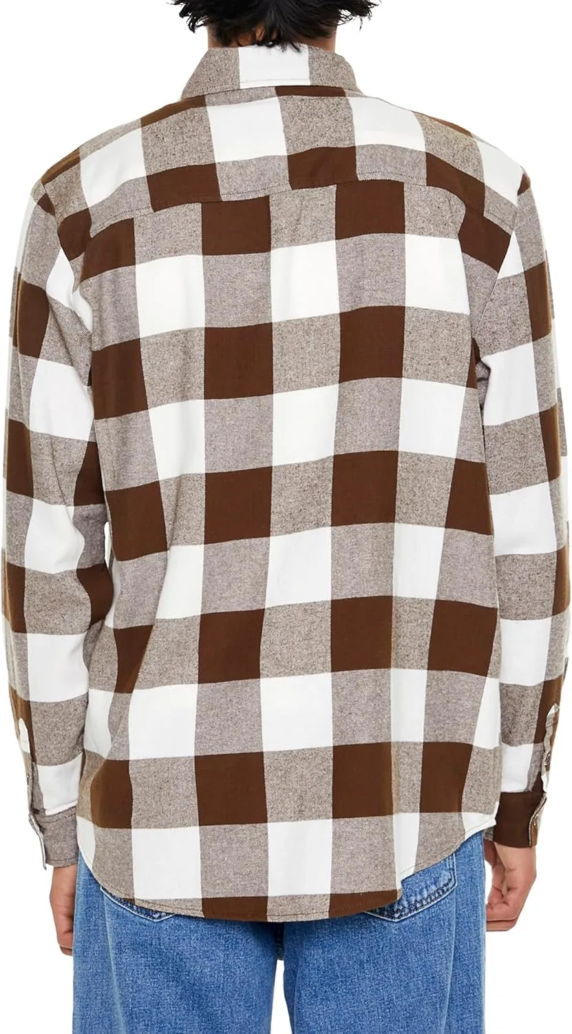 Forever 21 Men's Plaid Flannel Shirt