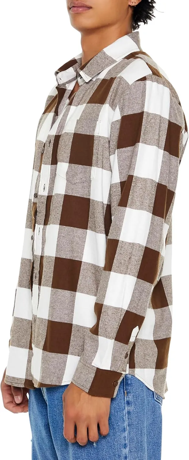 Forever 21 Men's Plaid Flannel Shirt