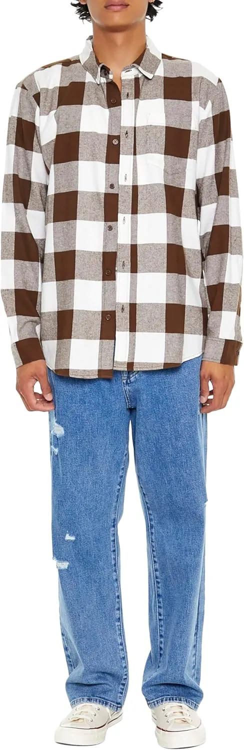 Forever 21 Men's Plaid Flannel Shirt