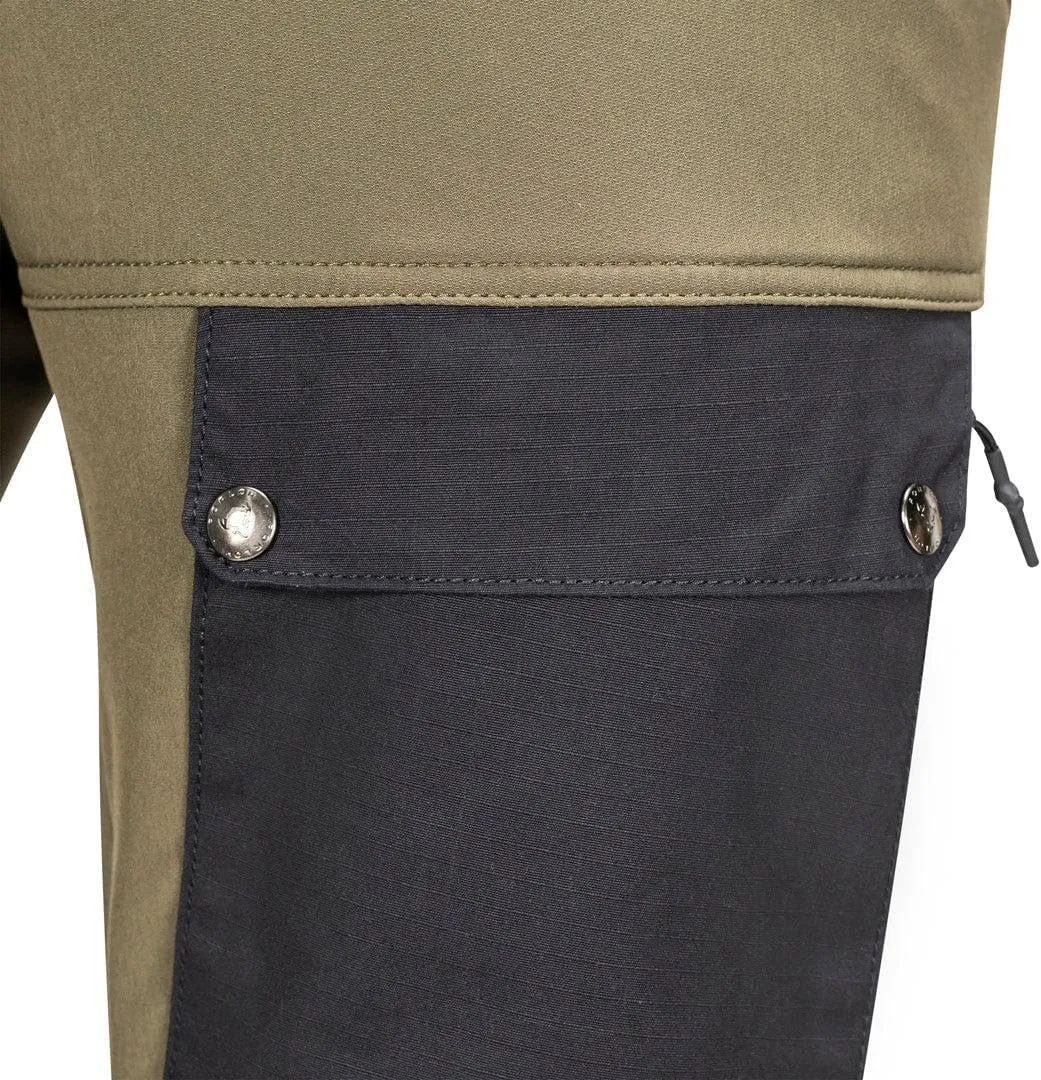 FORLOH Men's BTM Pro Pant - Ultimate Upland Brush Pants | Water Resistant | Hiking, Hunting | Wax Ripstop Fabric