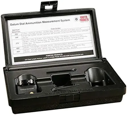 Forster Products Datum Dial Ammunition Measurement System with Case Dial