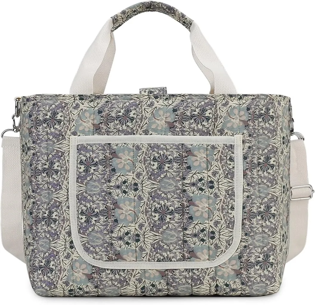 FOTN Diaper Bag Tote Small Diaper Bags for Mommy Multi-Function Pockets Women Purse and Handbag for Travel and Daily Use