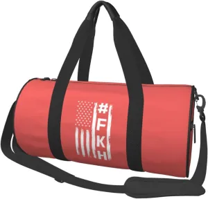 Foxtrot Kilo Hotel Duffel Bag Gym Bag Travel Sports Tote Large Foldable Beach Swim Yoga0