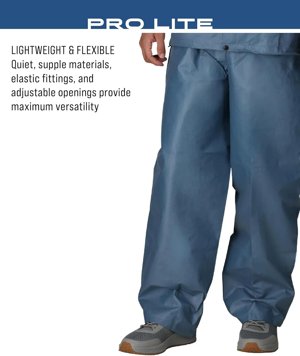 FROGG TOGGS Men's Pro Lite Rain Suit, Waterproof, Breathable, Dependable Wet Weather Protection