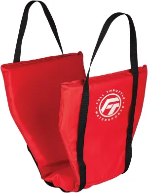Full Throttle Cove Cushion, Red