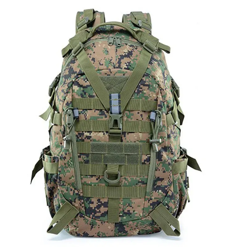 FURUKROA 40L Tactical Camping Backpack – Durable MOLLE Rucksack for Outdoor Adventures