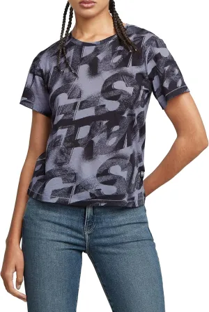 G-STAR Top Sprayed Letters Women's T-Shirt