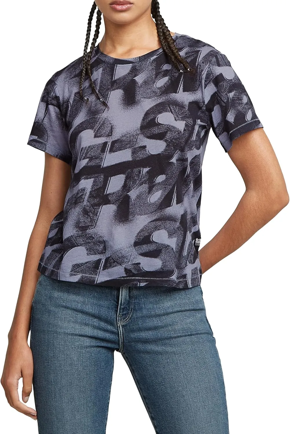 G-STAR Top Sprayed Letters Women's T-Shirt