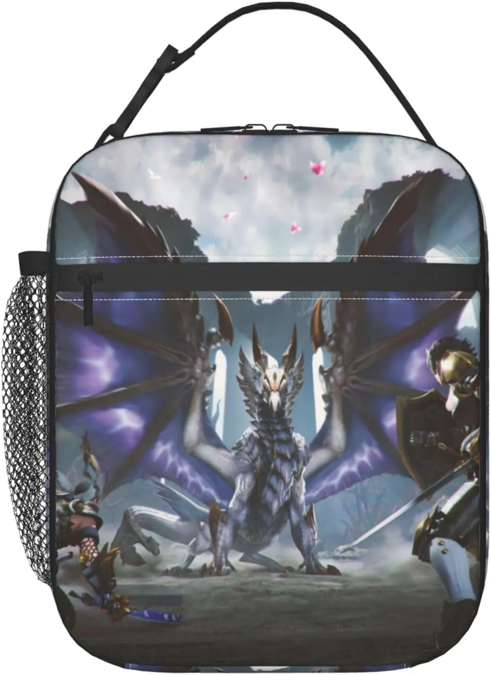 Game Monster Lunch Bag Hunter Insulated Lunch Box Reusable Lunch Tote Bags for Outdoor,Work,Picnic,Beach and Travel